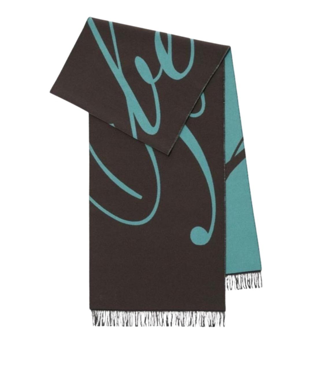 BURBERRY Мульти шерстяной шарф, фото 1