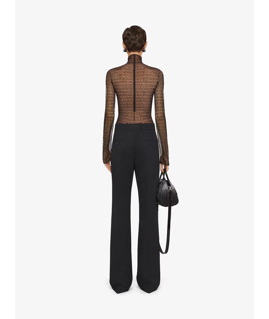 GIVENCHY Черное полиамидовое боди, фото 4