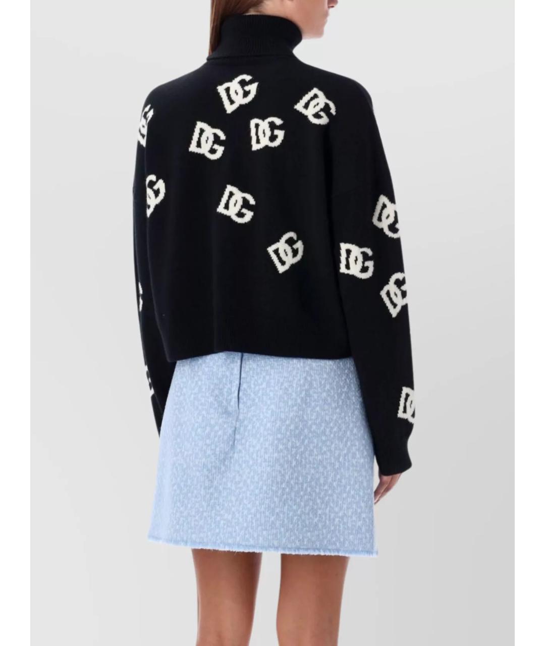 DOLCE&GABBANA Черный джемпер / свитер, фото 3