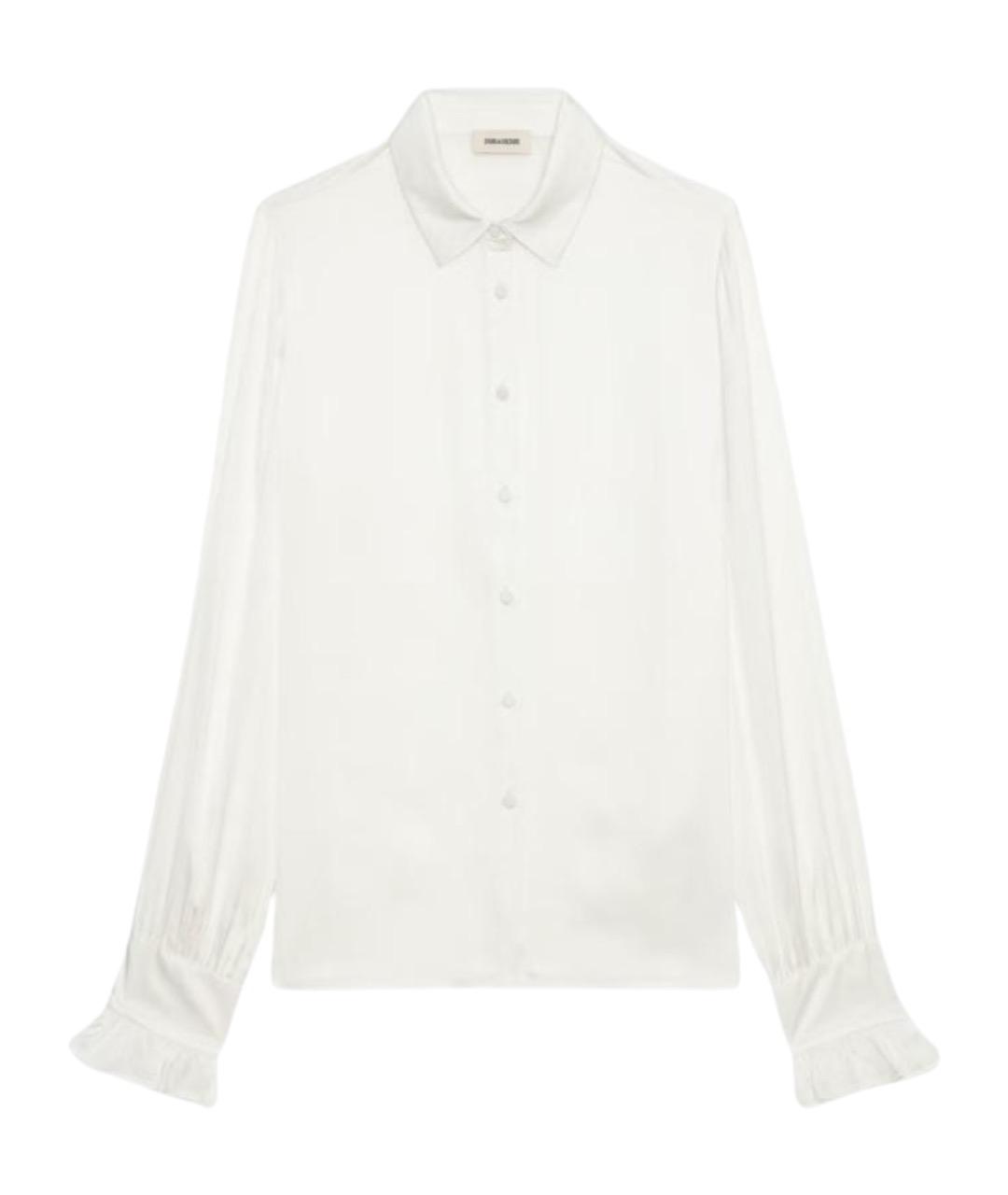 ZADIG & VOLTAIRE Белая полиэстеровая рубашка, фото 1