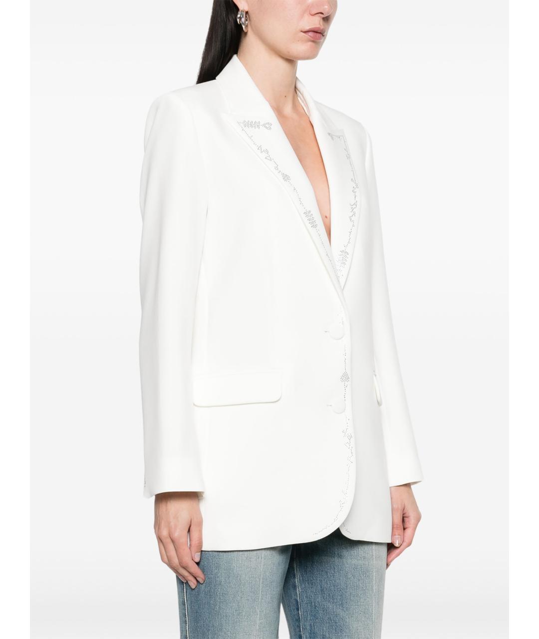 ZADIG & VOLTAIRE Белый полиэстеровый жакет/пиджак, фото 3