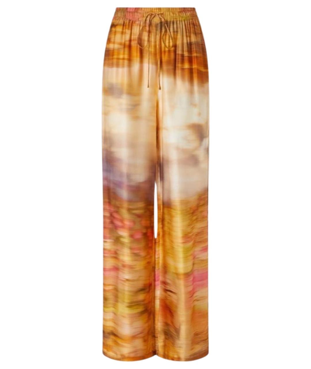 PINKO Мульти вискозные брюки широкие, фото 1