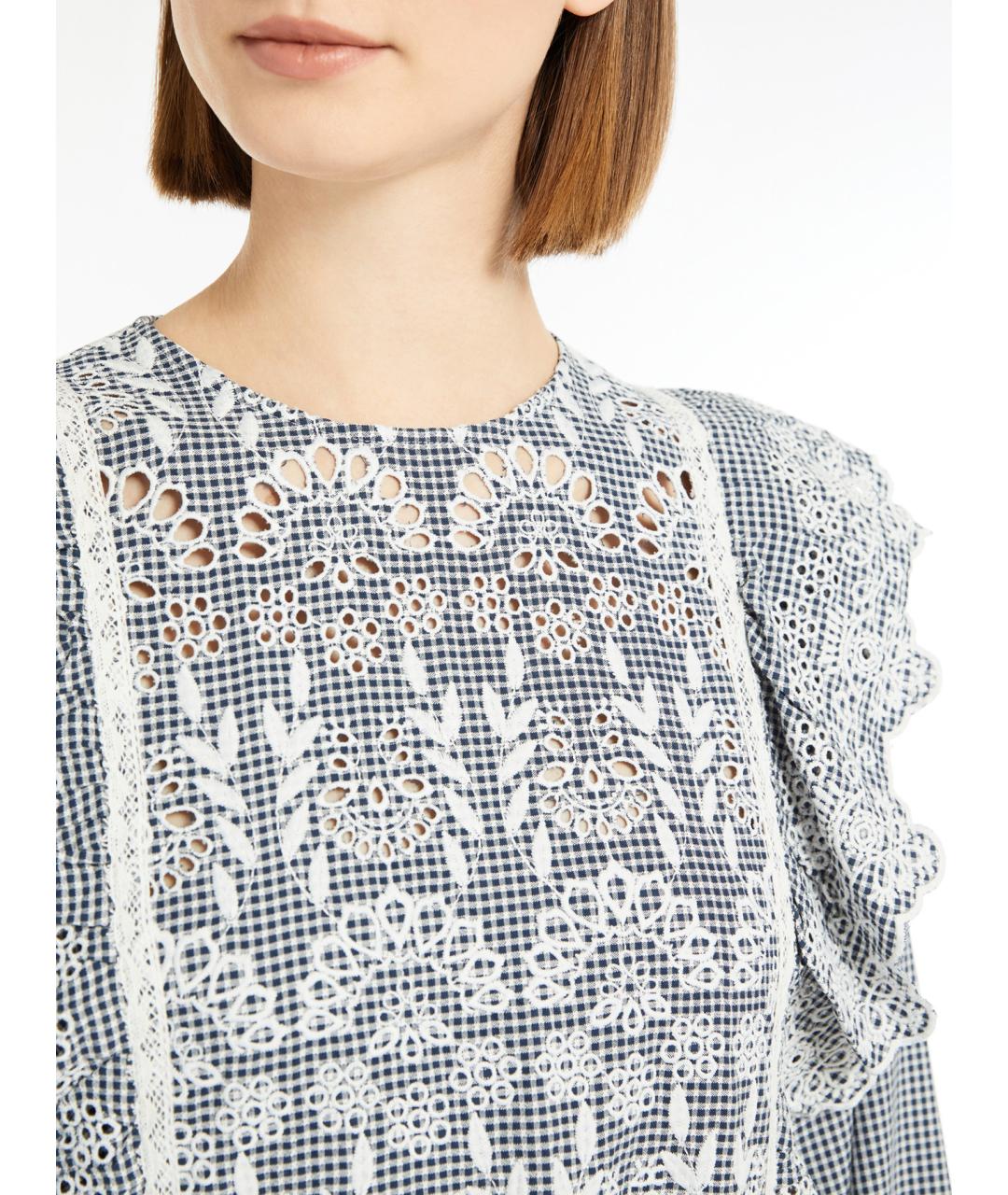 WEEKEND MAX MARA Серое вискозное повседневное платье, фото 4