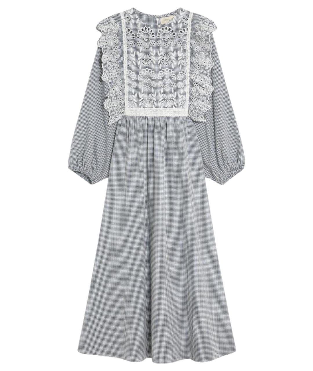 WEEKEND MAX MARA Серое вискозное повседневное платье, фото 1