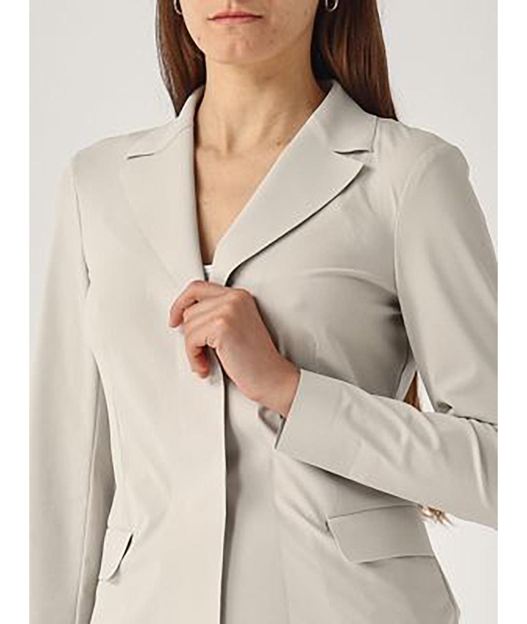 MAX MARA STUDIO Серый жакет/пиджак, фото 5