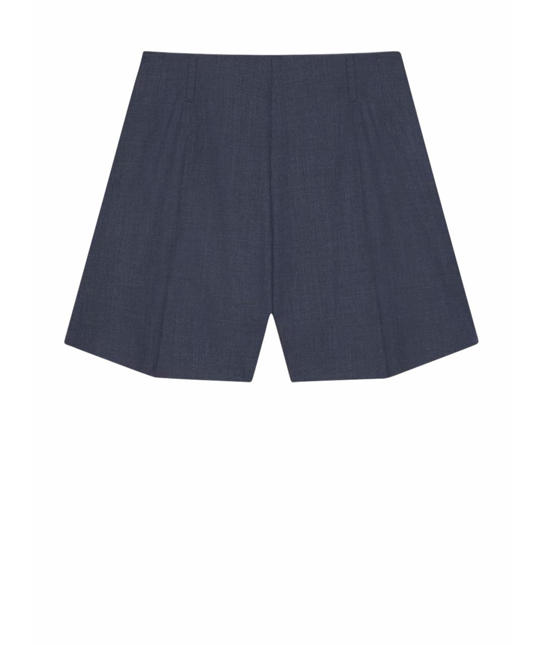 GIVENCHY Синие шерстяные шорты, фото 1