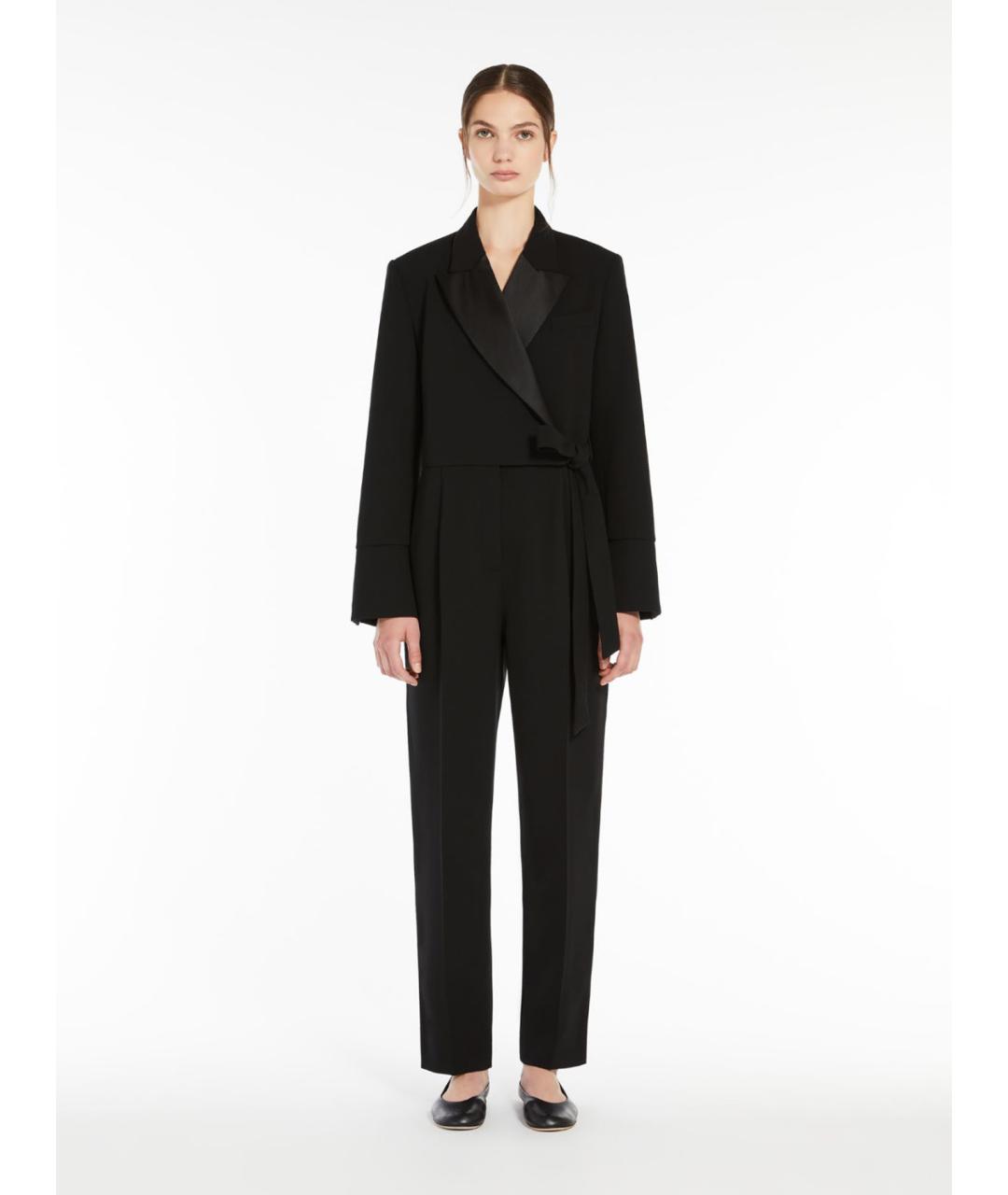 WEEKEND MAX MARA Черный комбинезон, фото 2