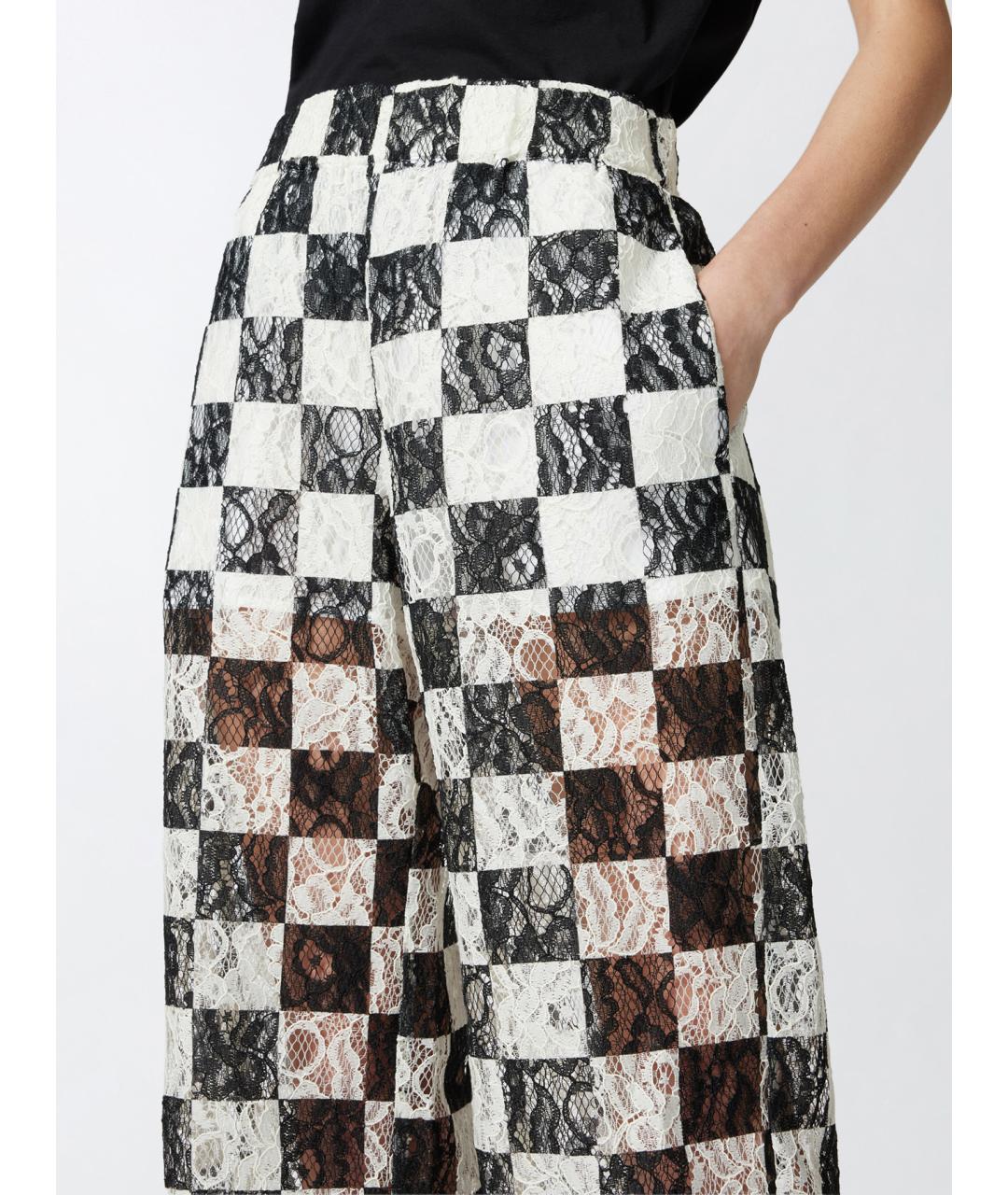 PINKO Мульти полиамидовые брюки широкие, фото 5