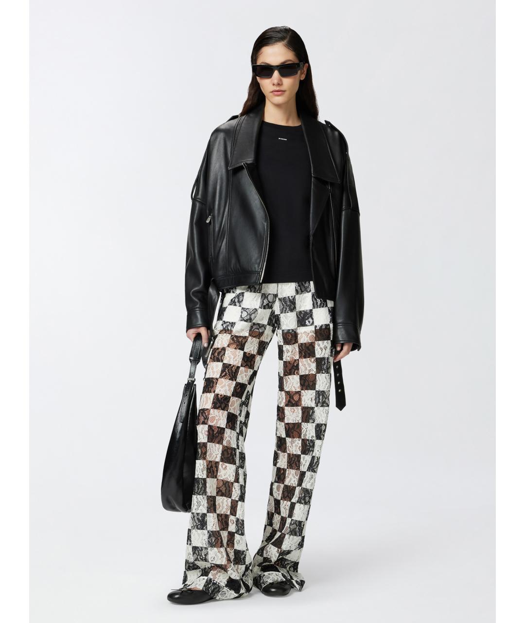 PINKO Мульти полиамидовые брюки широкие, фото 2
