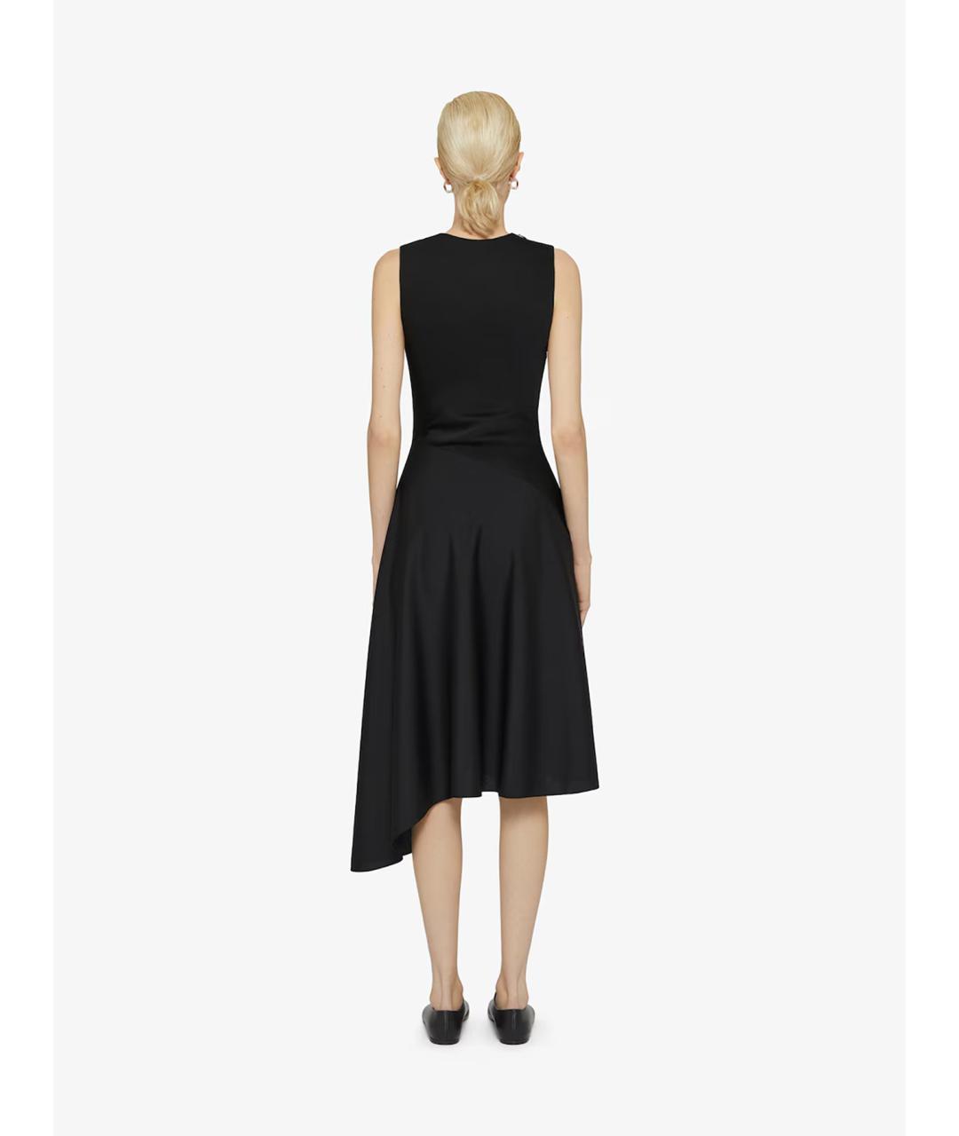 GIVENCHY Черное шерстяное вечернее платье, фото 4