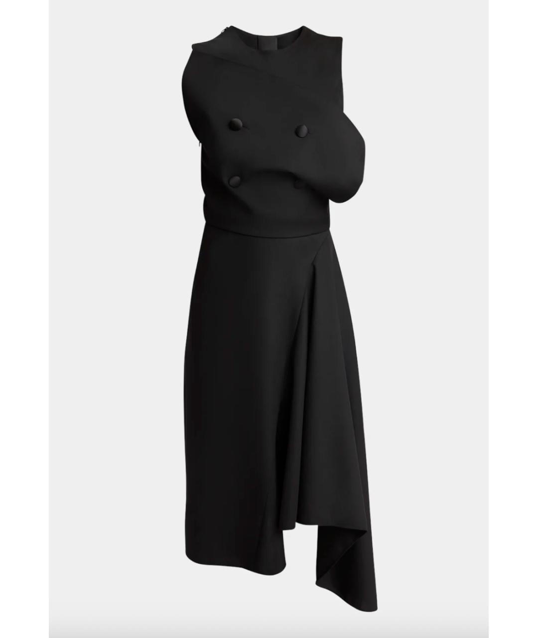 GIVENCHY Черное шерстяное вечернее платье, фото 5