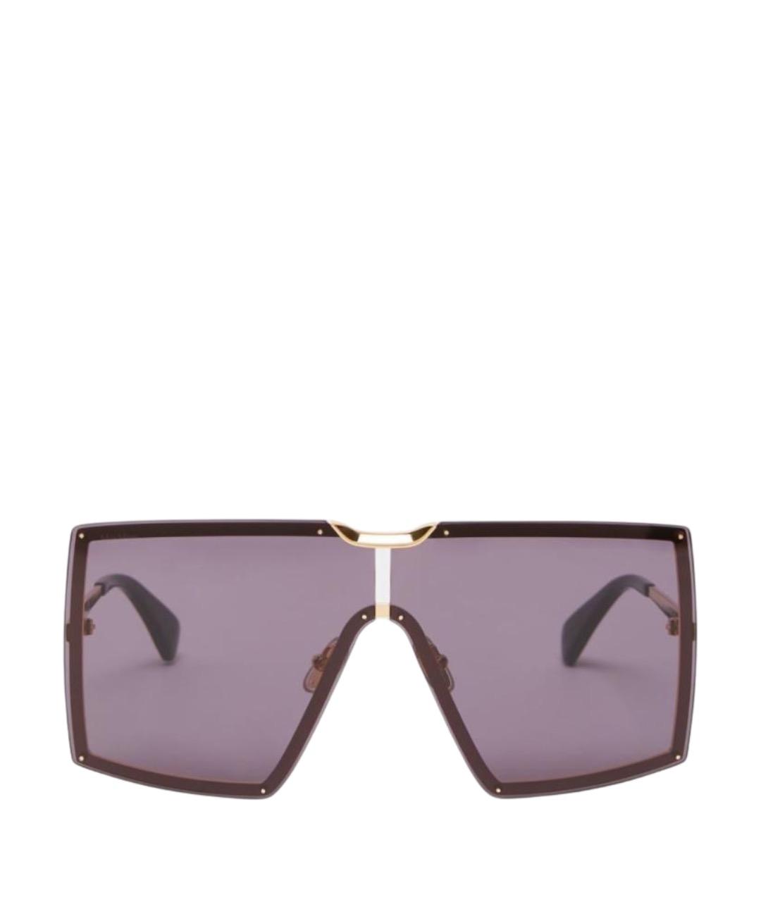 MAX MARA Черные металлические солнцезащитные очки, фото 1