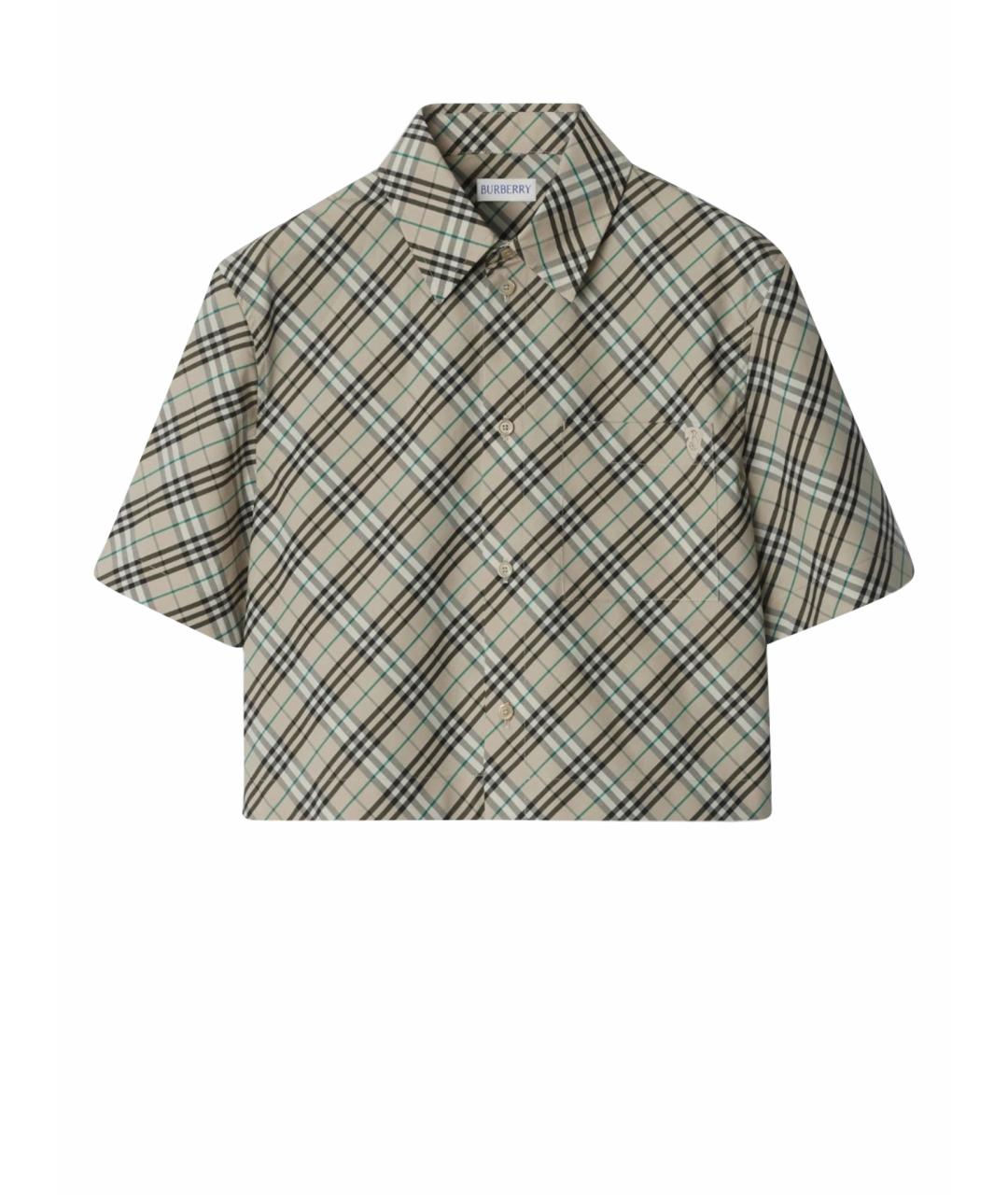 BURBERRY Мульти хлопковая рубашка, фото 1