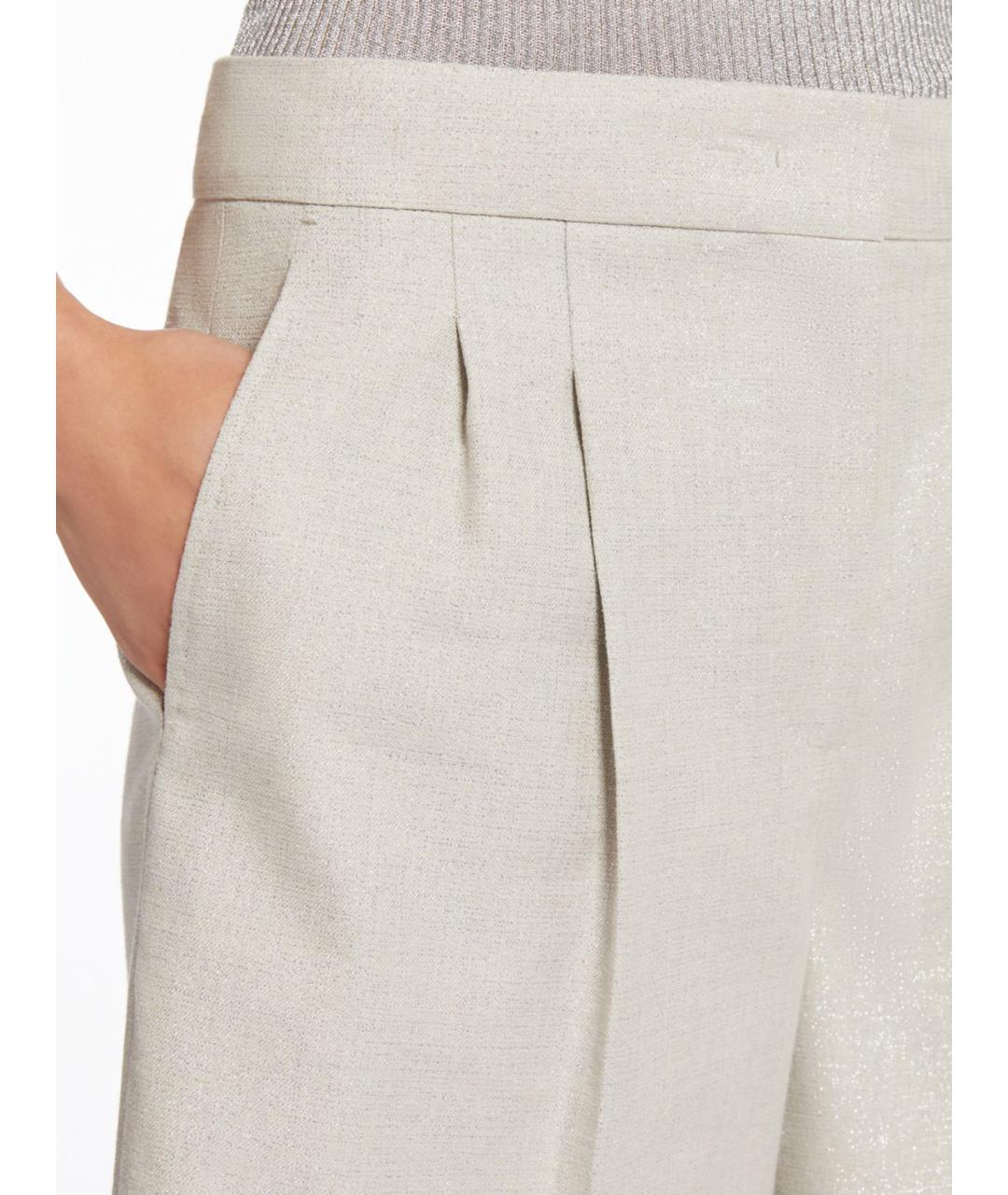 MAX MARA STUDIO Мульти хлопковые шорты, фото 5