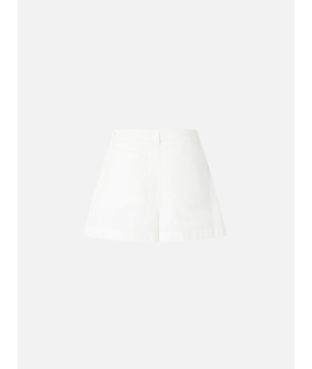 PINKO Белые хлопковые шорты, фото 6