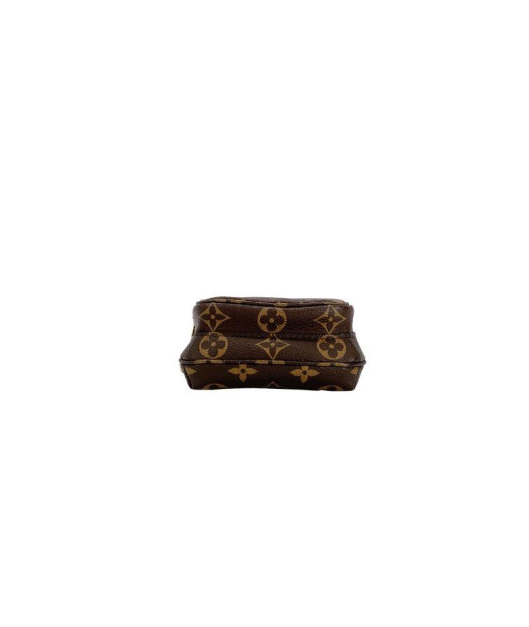 LOUIS VUITTON Коричневая поясная сумка, фото 3