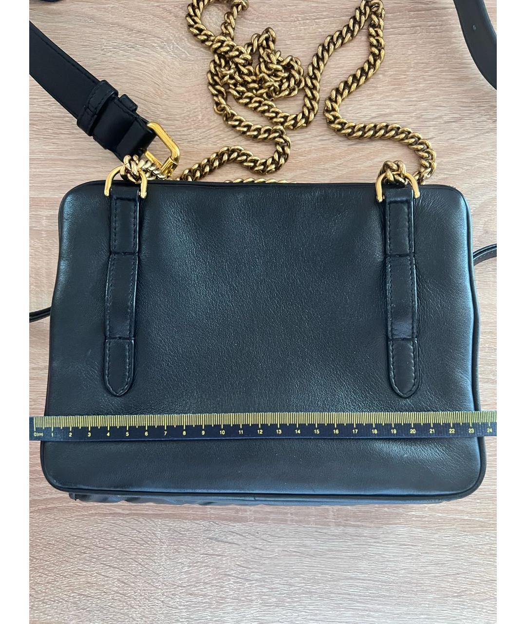FENDI Черная кожаная поясная сумка, фото 3