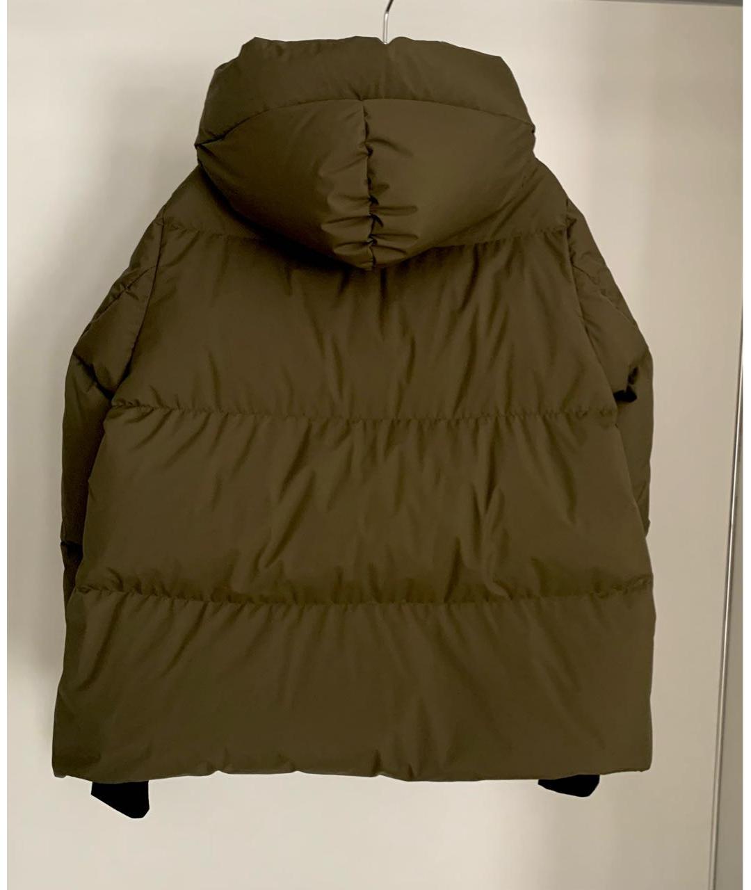 HERNO Хаки полиамидовый пуховик, фото 2