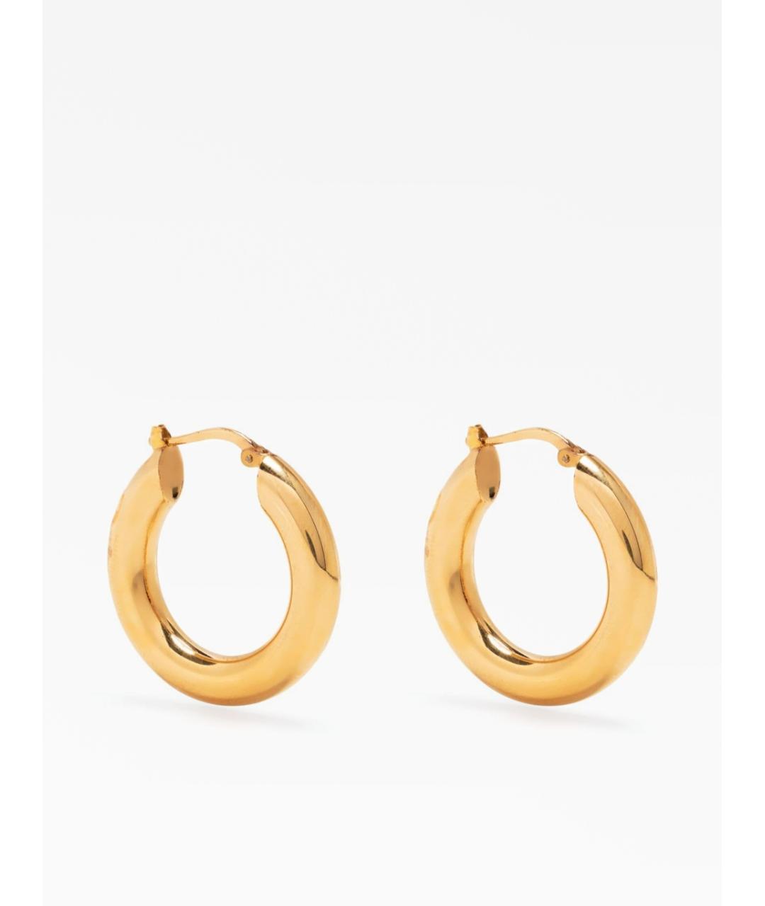 JIL SANDER Золотые позолоченные серьги, фото 10