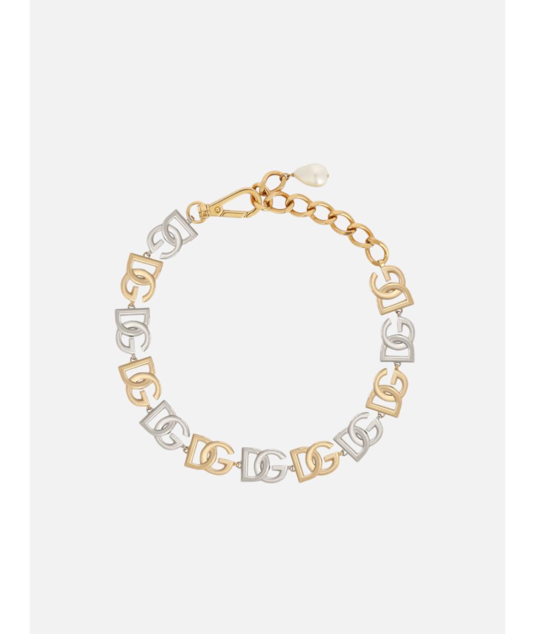 DOLCE&GABBANA Мульти металлическое колье, фото 4