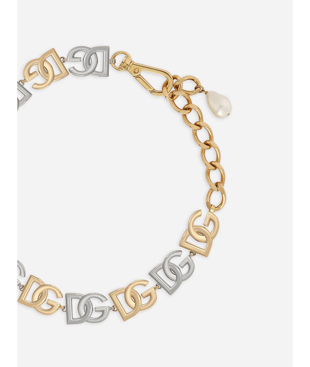 DOLCE&GABBANA Мульти металлическое колье, фото 2