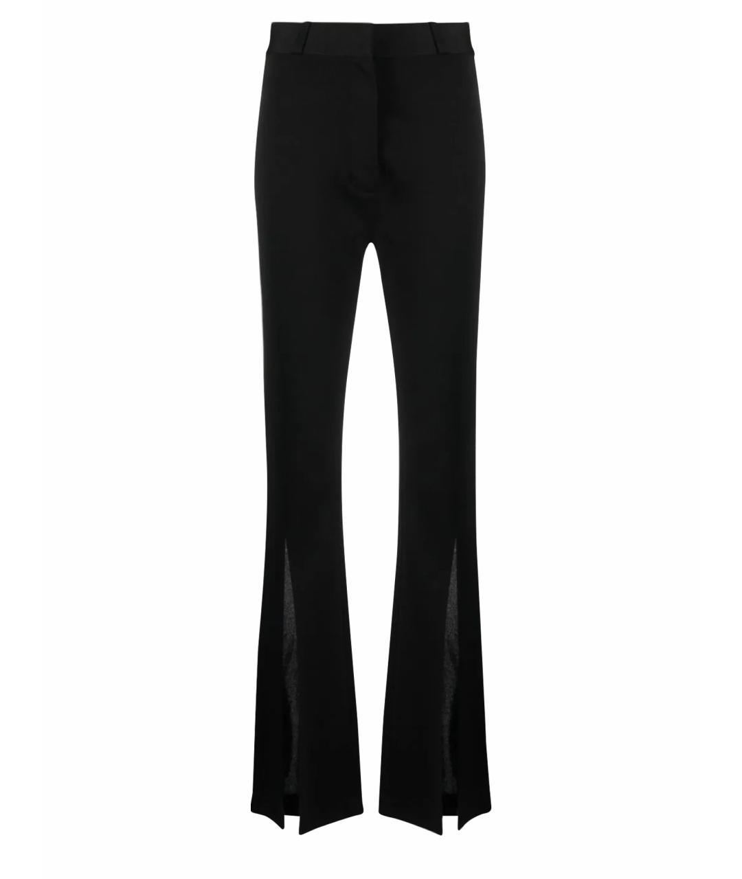 GIVENCHY Черные вискозные брюки узкие, фото 1