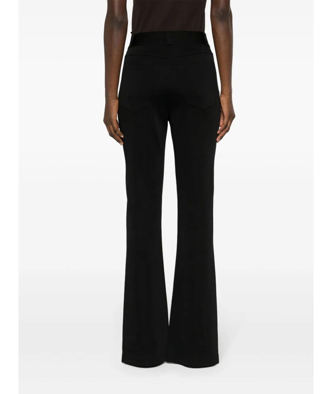 GIVENCHY Черные вискозные брюки узкие, фото 4