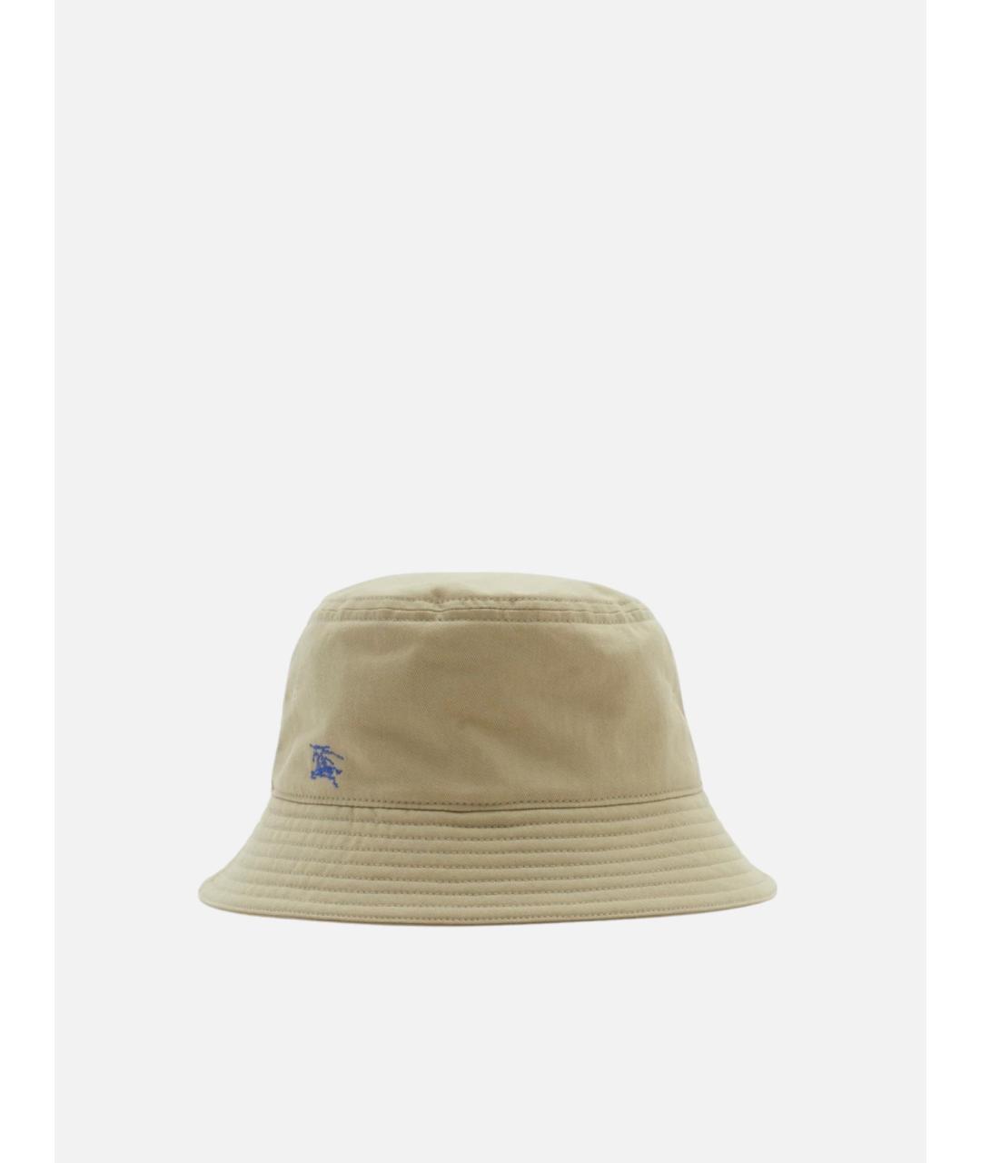 BURBERRY Зеленая хлопковая панама, фото 3