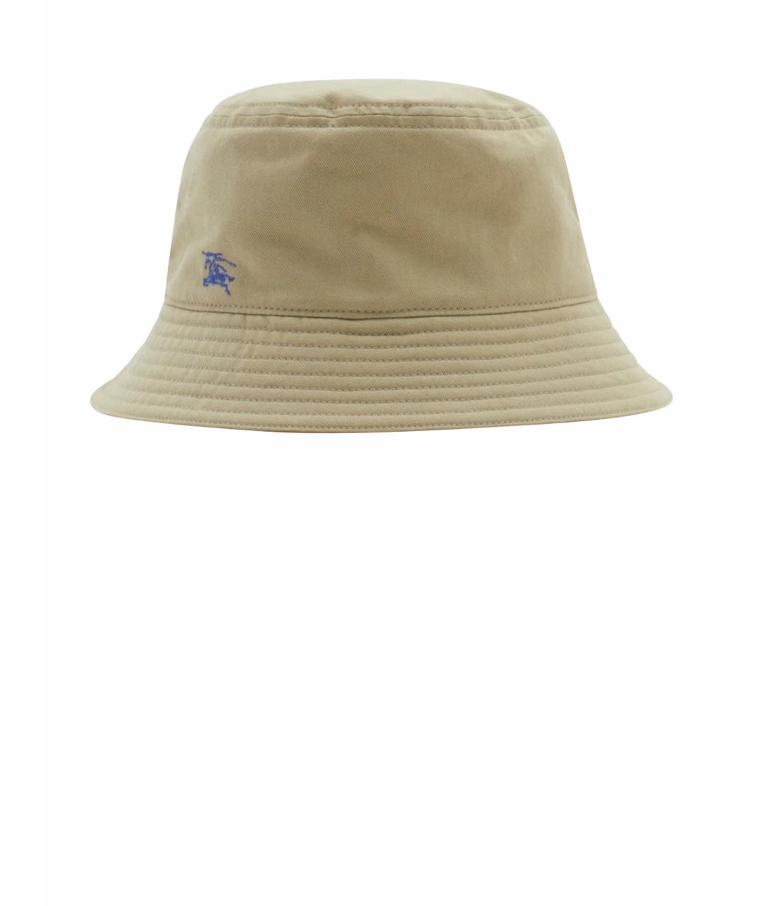 BURBERRY Зеленая хлопковая панама, фото 1