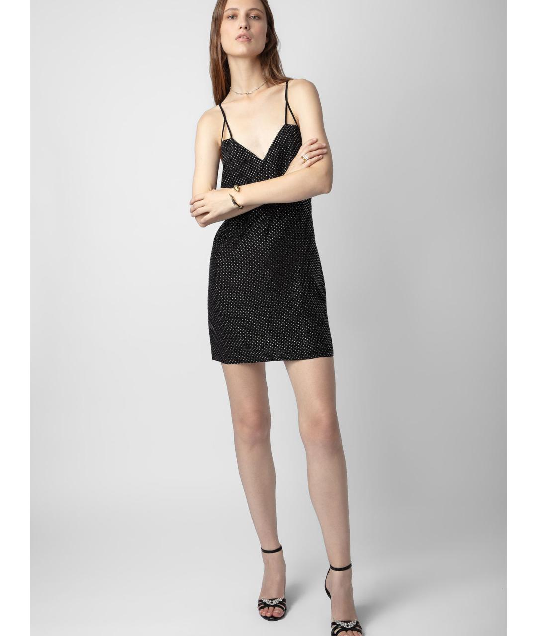 ZADIG & VOLTAIRE Черное коктейльное платье, фото 4