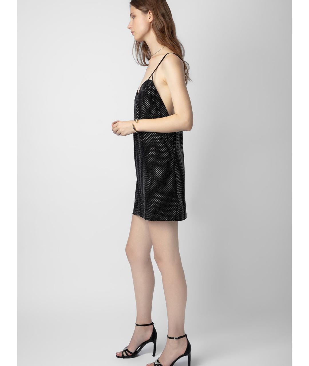 ZADIG & VOLTAIRE Черное коктейльное платье, фото 6