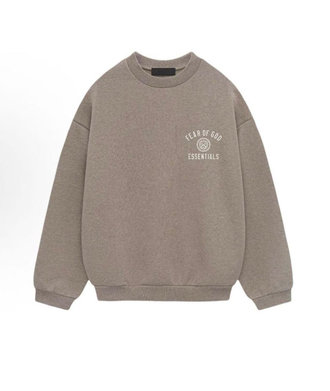 FEAR OF GOD ESSENTIALS Серый хлопковый спортивный костюм, фото 5