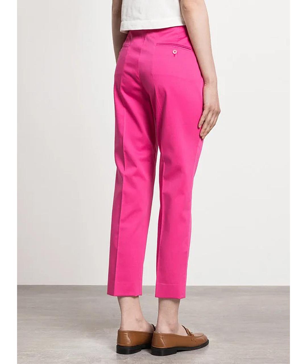 WEEKEND MAX MARA Хлопковые прямые брюки, фото 4