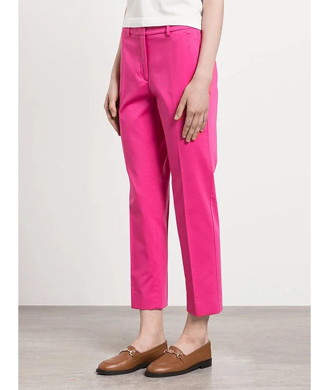 WEEKEND MAX MARA Хлопковые прямые брюки, фото 3