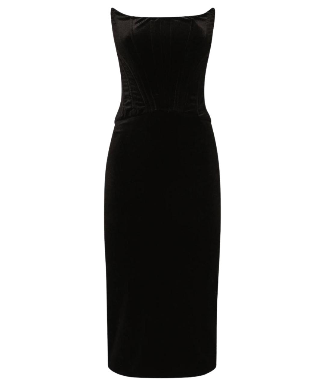 DOLCE&GABBANA Черное вечернее платье, фото 1