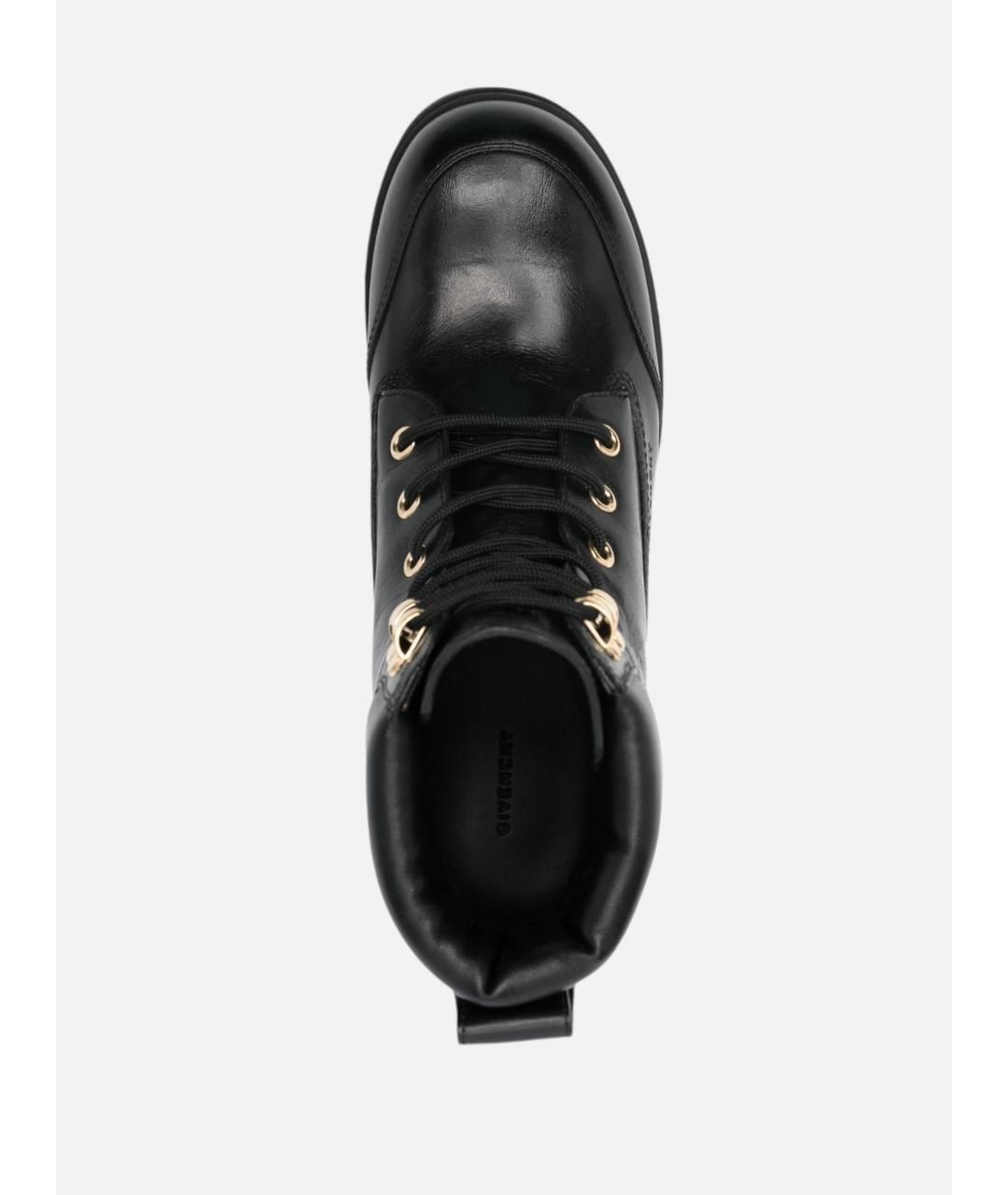 GIVENCHY Черные кожаные ботинки, фото 3