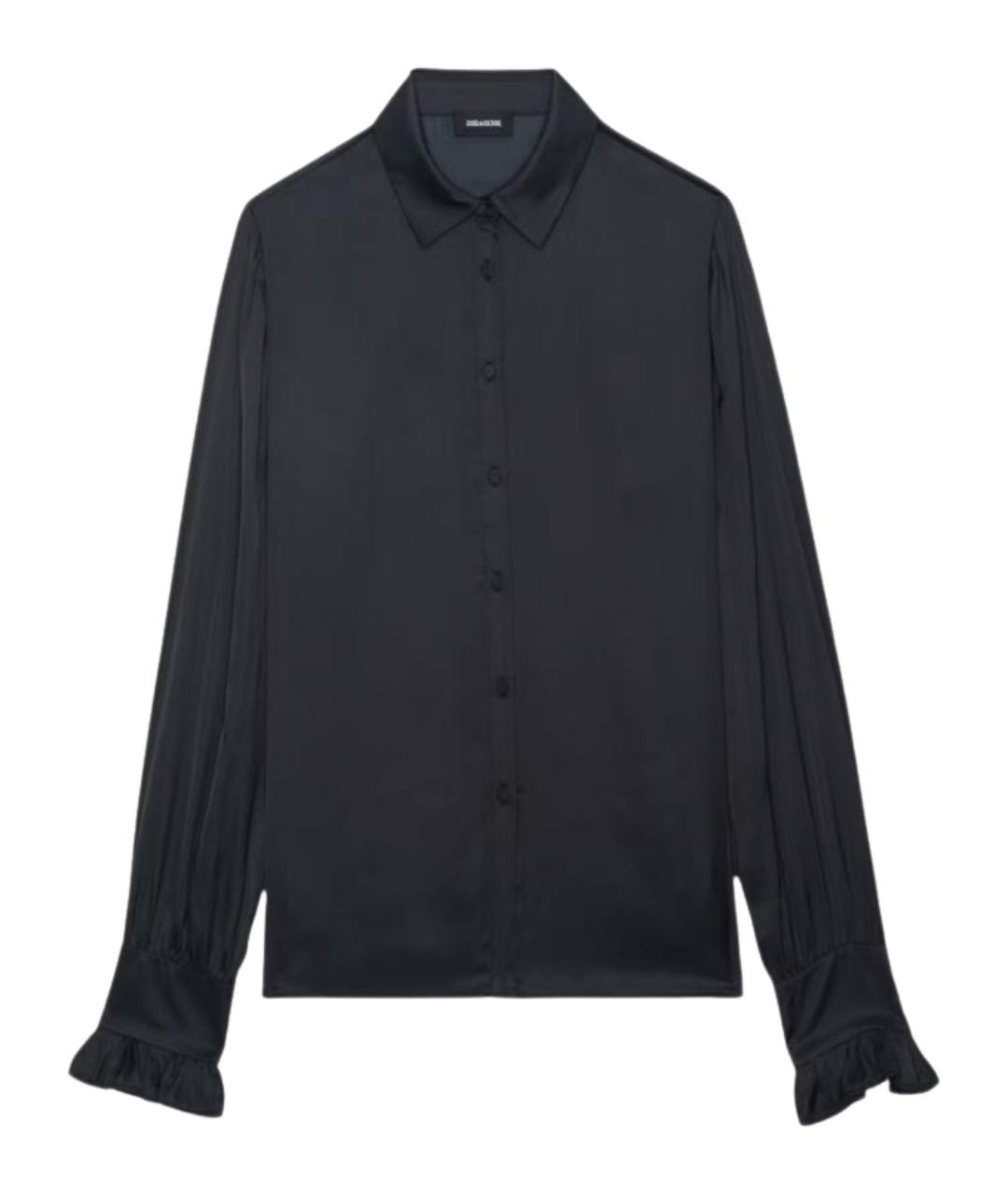 ZADIG & VOLTAIRE Черная полиэстеровая рубашка, фото 1