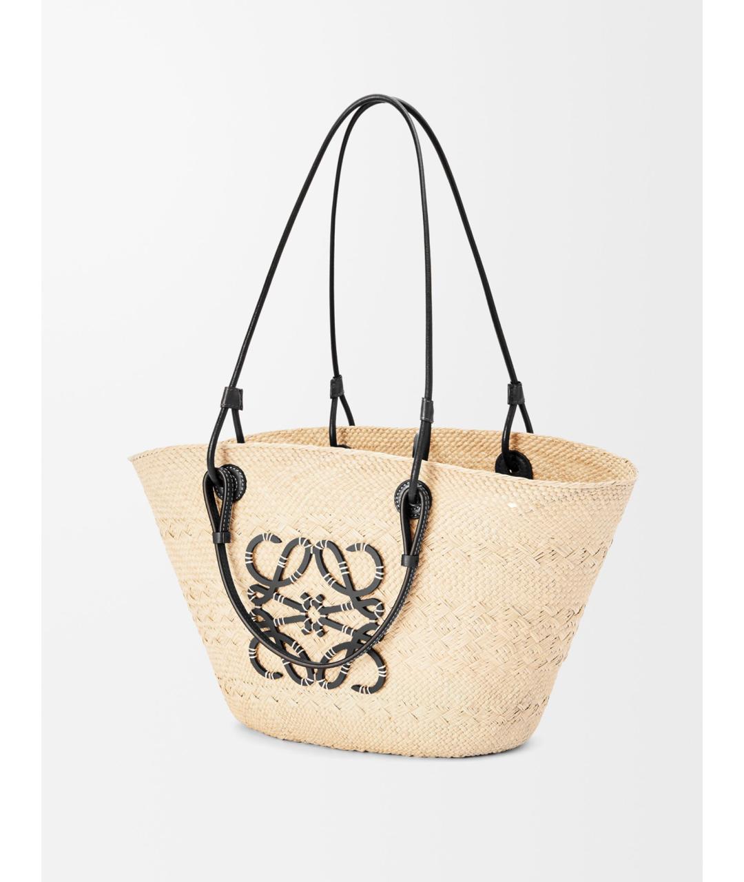 LOEWE Бежевая сумка тоут, фото 3