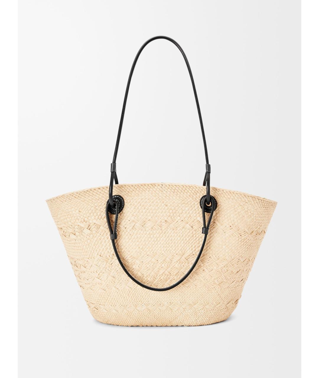 LOEWE Бежевая сумка тоут, фото 4
