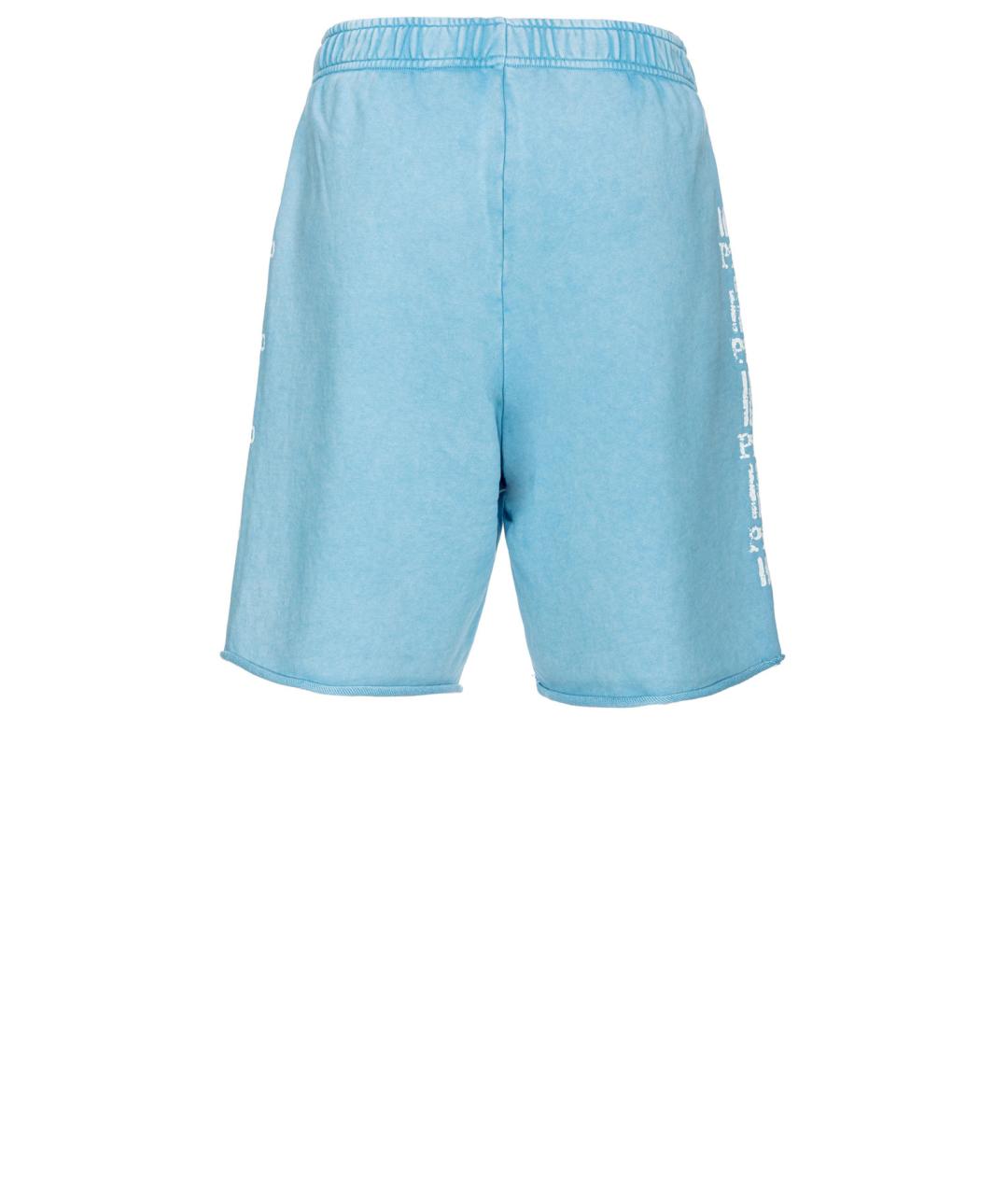 PINKO Голубые хлопковые шорты, фото 3