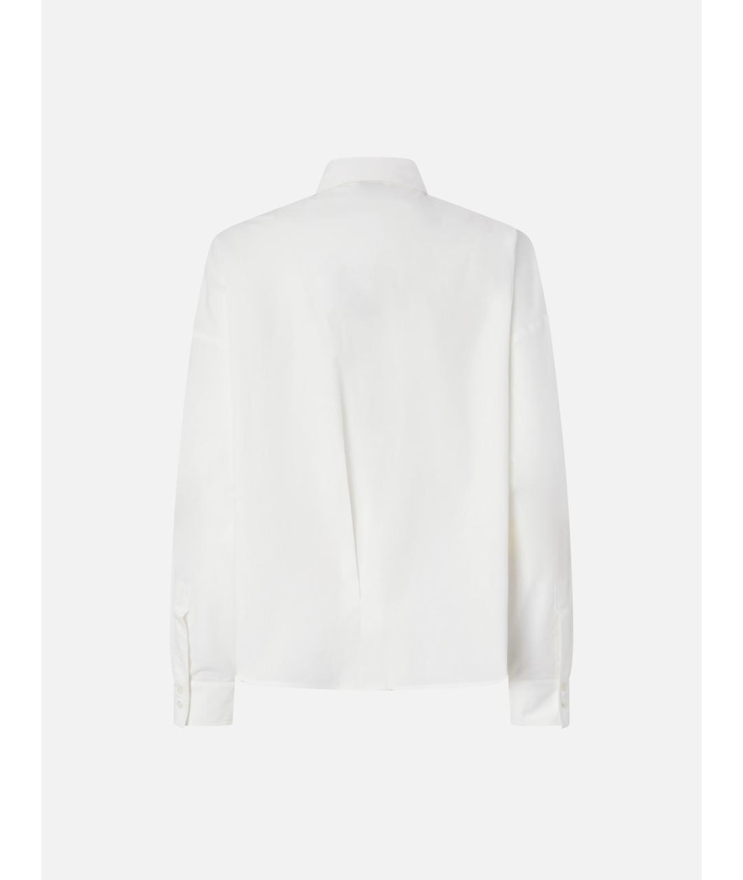 PINKO Белая хлопковая рубашка, фото 6