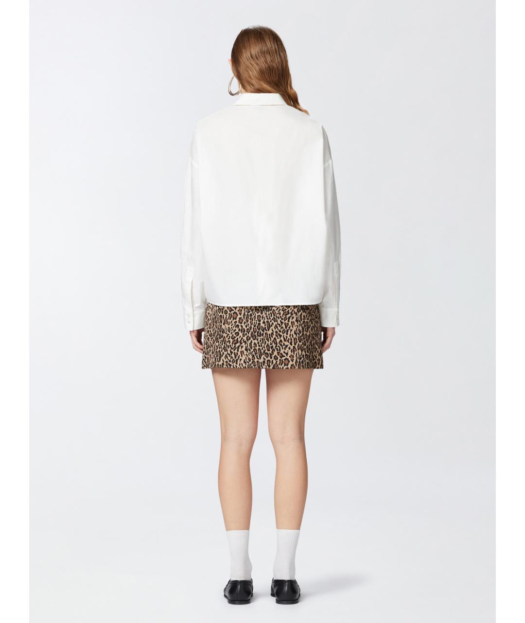 PINKO Белая хлопковая рубашка, фото 4