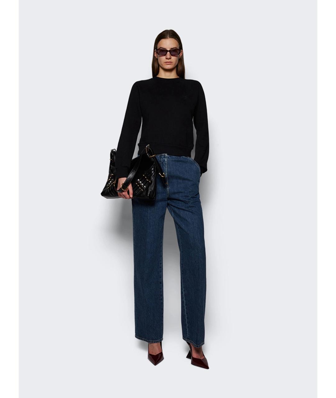 GIVENCHY Синие хлопковые прямые джинсы, фото 2