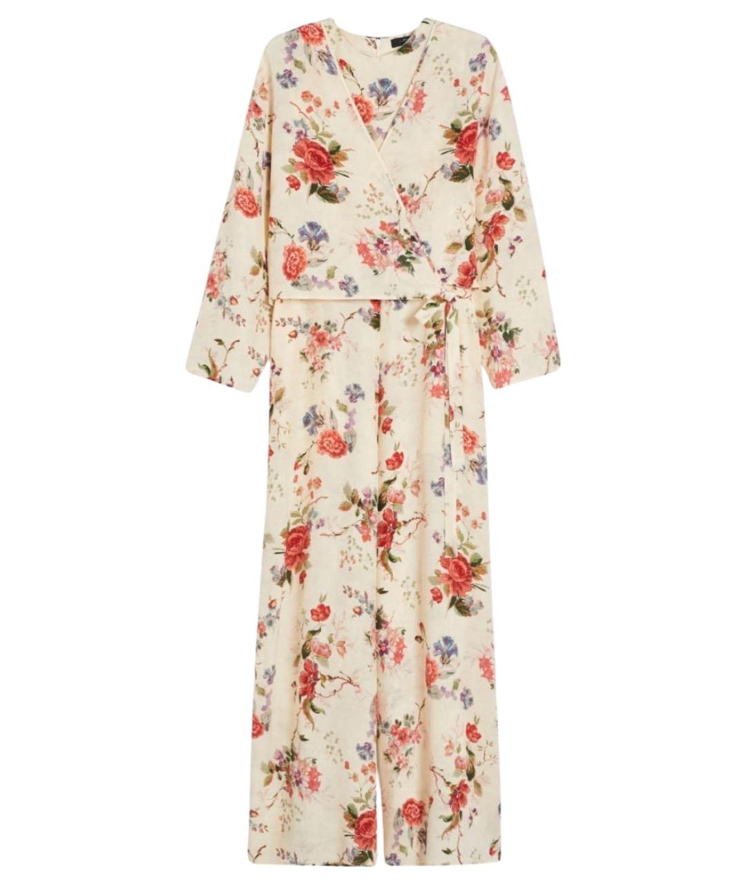 WEEKEND MAX MARA Мульти шелковый комбинезон, фото 1