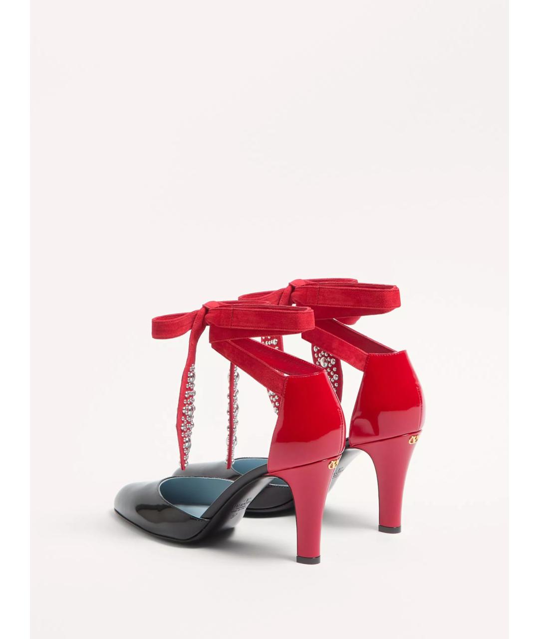 VALENTINO Черные туфли из лакированной кожи, фото 3