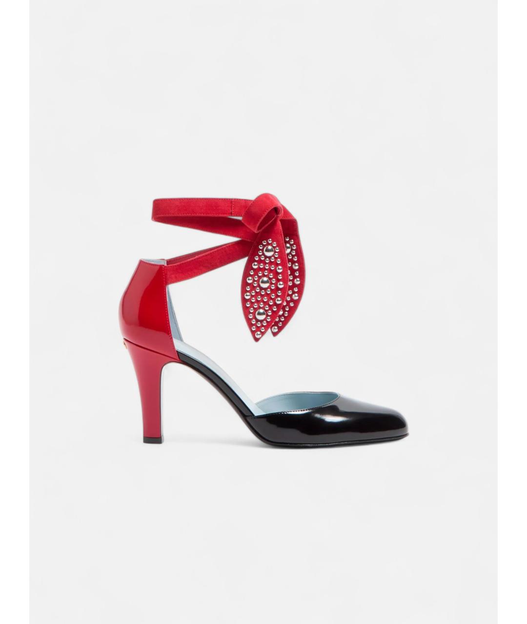 VALENTINO Черные туфли из лакированной кожи, фото 4