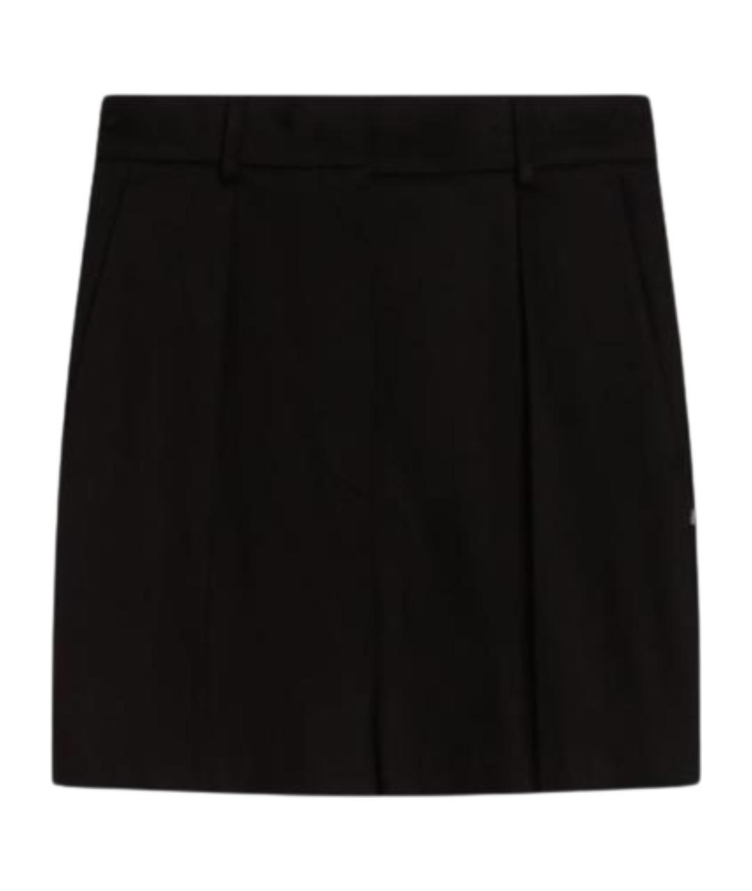 SPORTMAX Черные хлопковые шорты, фото 1