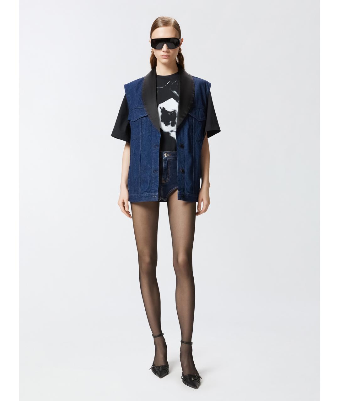 PINKO Черная хлопковая футболка, фото 2