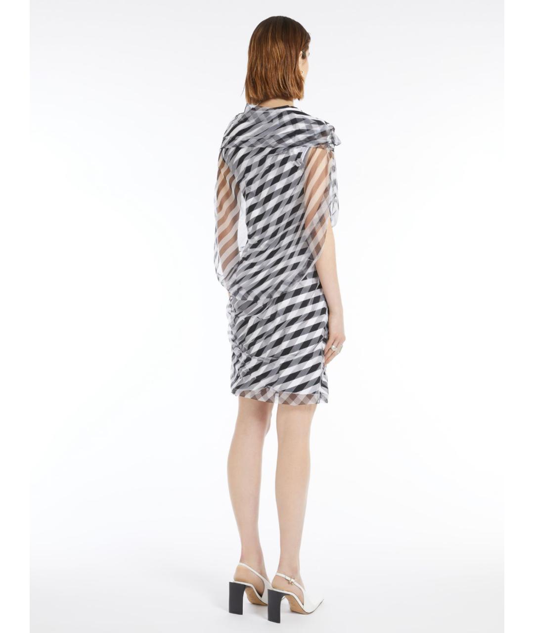 SPORTMAX Мульти полиамидовое повседневное платье, фото 3