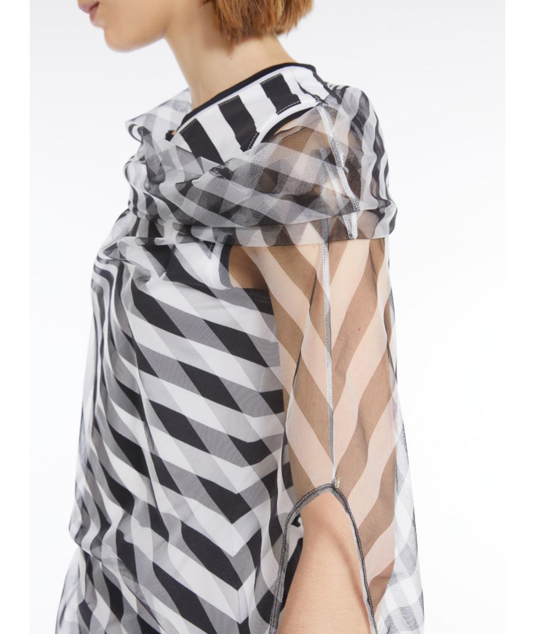 SPORTMAX Мульти полиамидовое повседневное платье, фото 4